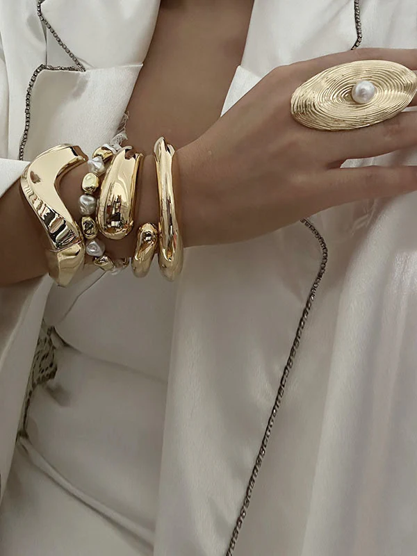 Beaded Geometric Bracelet Accessories - Image 6