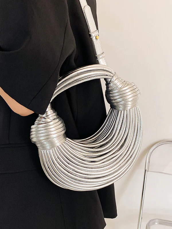 Fashion Solid Color Tasseled Bags Accessories - Image 15