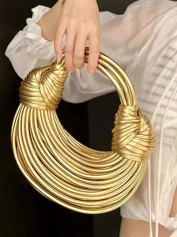 Fashion Solid Color Tasseled Bags Accessories - Image 8