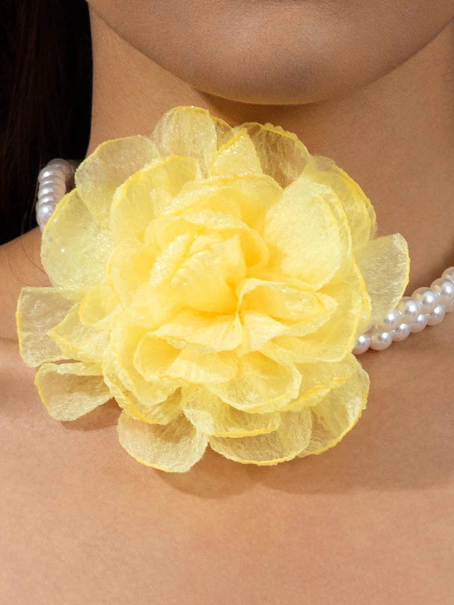 Flower Shape Necklaces Accessories - Image 4