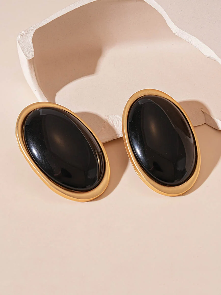 Geometric Drop Earrings - Image 6