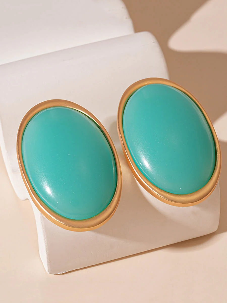 Geometric Drop Earrings - Image 9