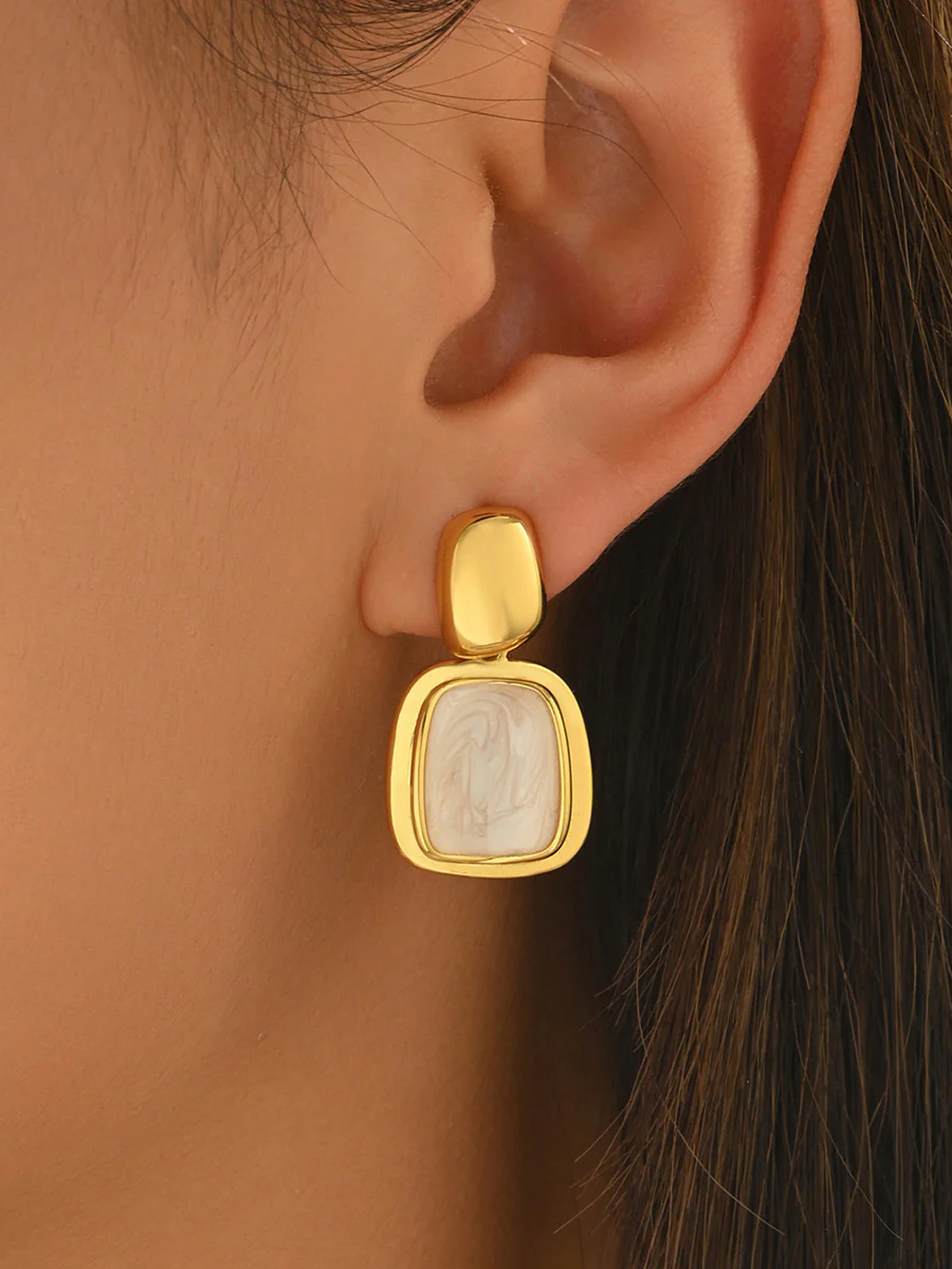 Geometric Earrings Accessories - Image 2