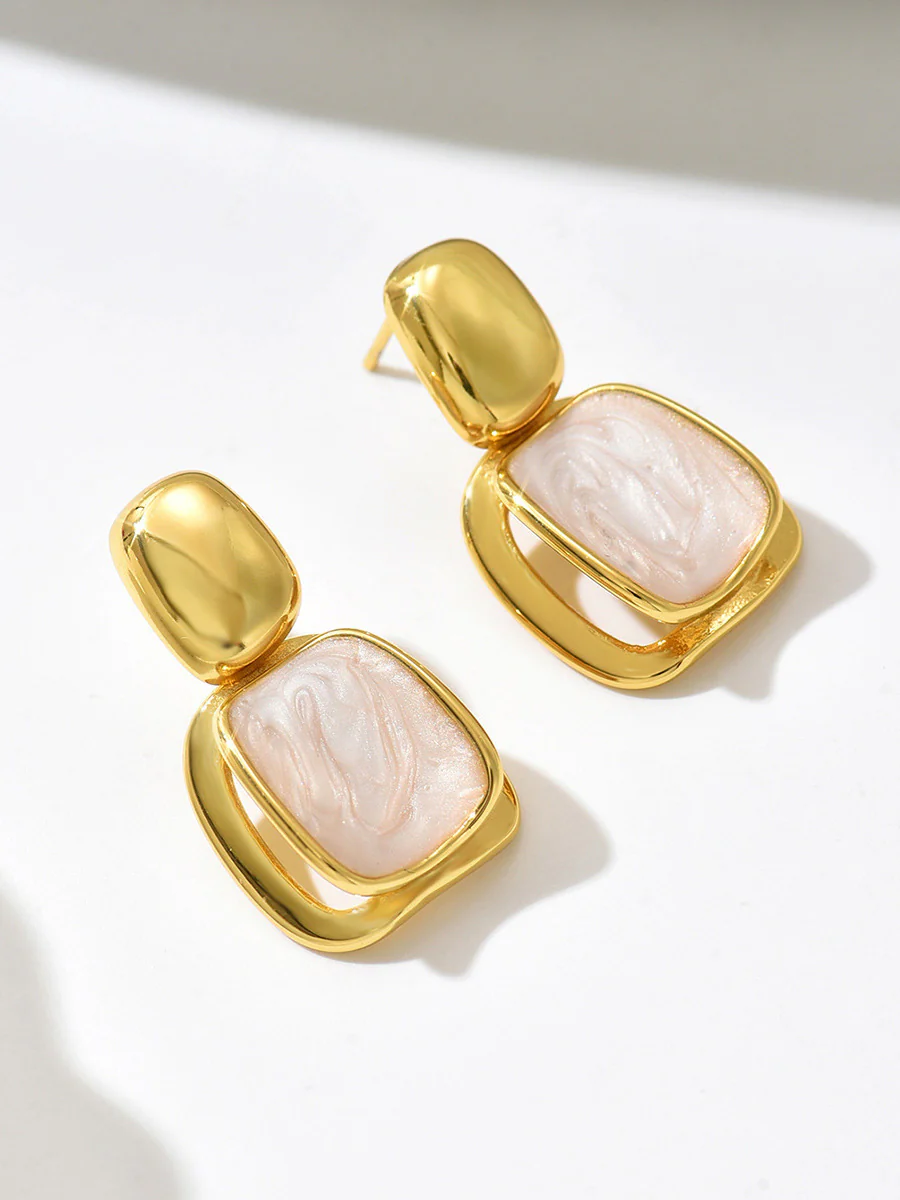 Geometric Earrings Accessories - Image 3