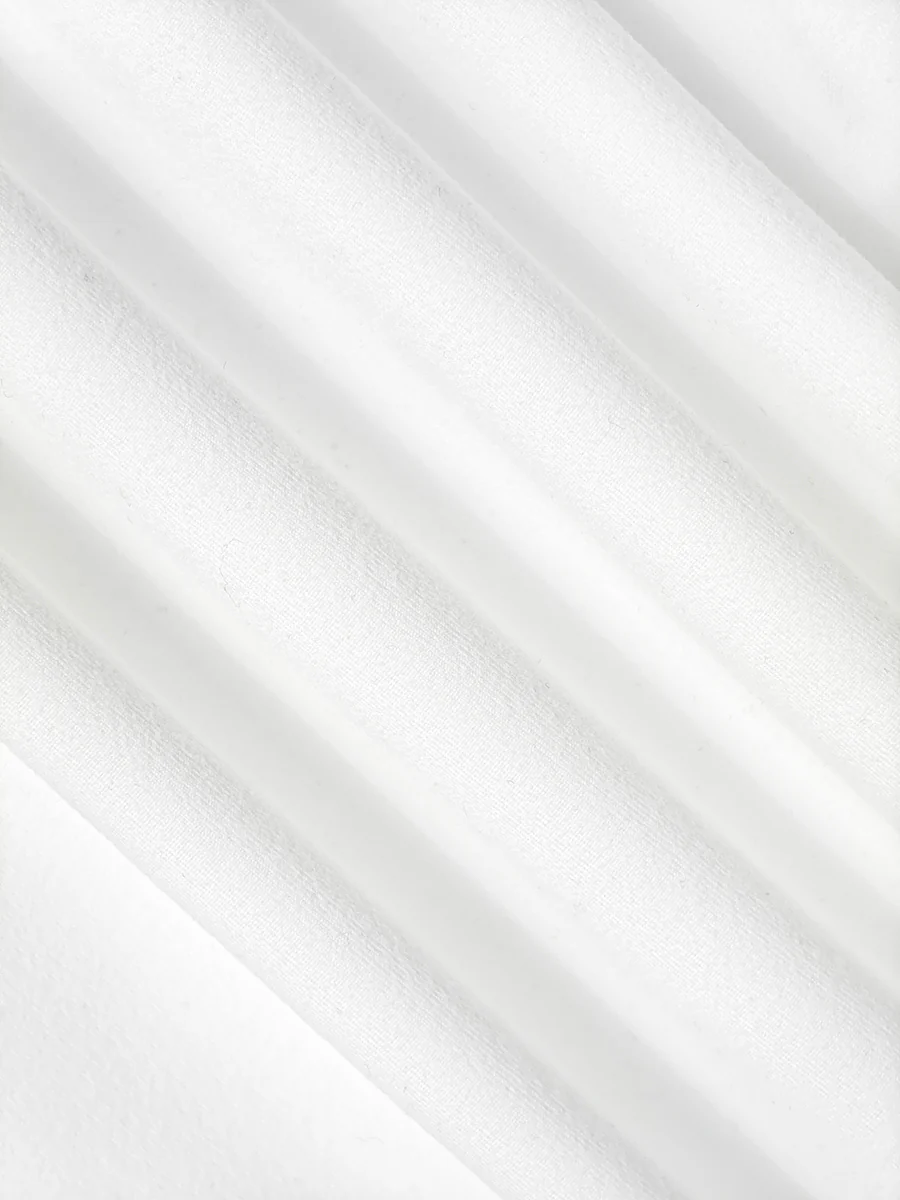 Asymmetric Pleated Solid Color Split-Front Split-Joint Split-Side High Neck Midi Dresses - Image 11