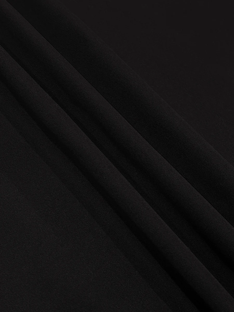 High Waisted Loose Pleated Solid Color Pants - Image 12